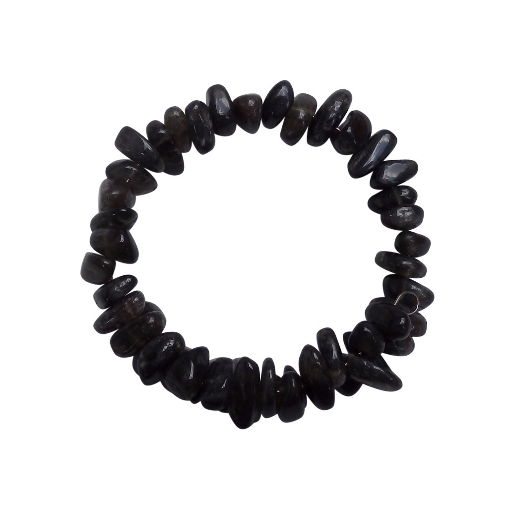 Black Moonstone Chip Bracele 1954